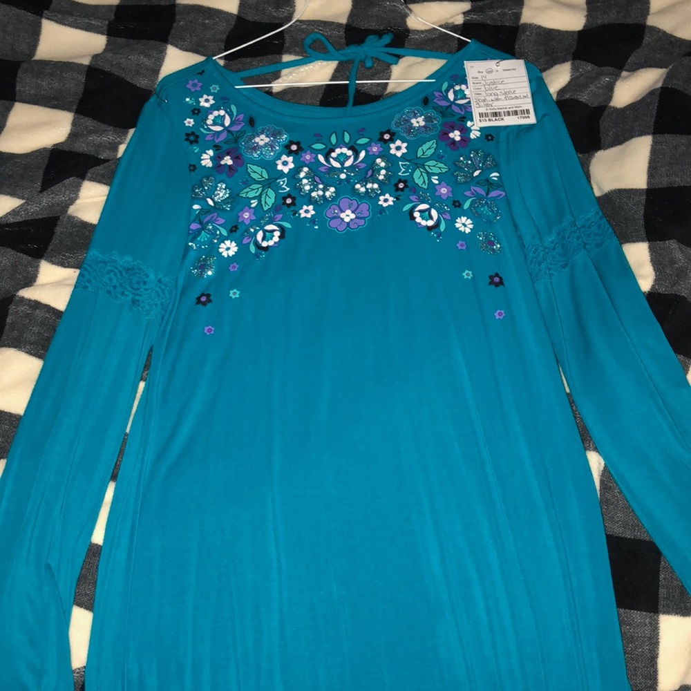 Long sleeve shirt/dress